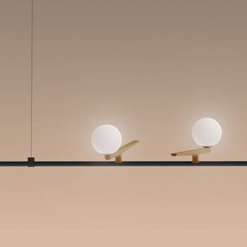 Artemide Yanzi 1 závesné LED svetlo 3-pl. push dim
