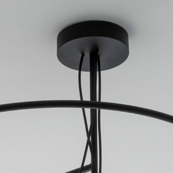 Artemide nh S4 sklenená závesná lampa, trojsvetlá