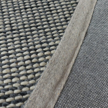 Asra, Kusový ručne tkaný koberec Woolen 2 Grey, 150x240, šedá, obývacia izba