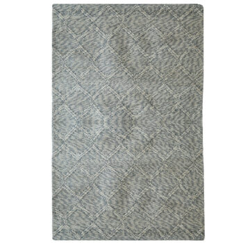 Asra, Kusový ručne tkaný koberec Woolen 4 Grey, 150x240, šedá, obývacia izba
