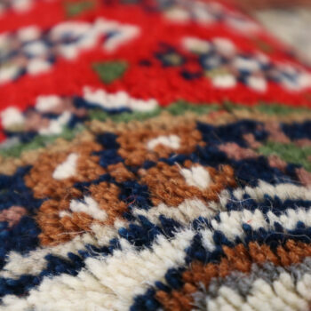 Asra, Ručne všívaný kusový koberec Asra wool ivory, 170x240, červená, obývacia izba
