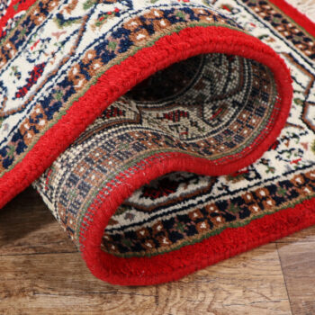 Asra, Ručne všívaný kusový koberec Asra wool ivory, 170x240, červená, obývacia izba