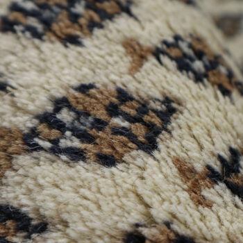 Asra, Ručne všívaný kusový koberec Asra wool ivory, 90x160, béžová, obývacia izba