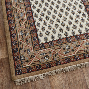 Asra, Ručne všívaný kusový koberec Asra wool ivory, 90x160, béžová, obývacia izba