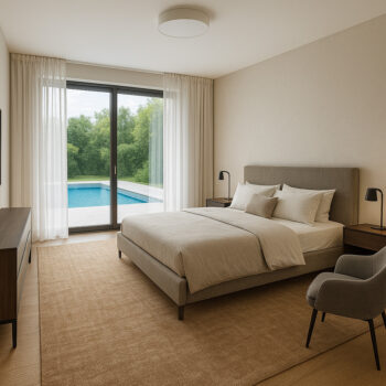 Associated Weavers, AKCIA: 645x263 cm Koberec metráž Tropical 33, šíře, béžová, filc, chodba / predsieň