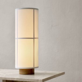 Audo Hashira stolová lampa so stmievačom, prírodná