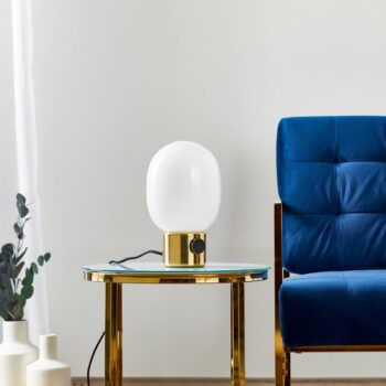 Audo JWDA stolová lampa, mosadz leštená