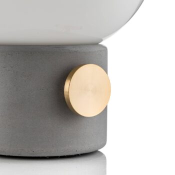 Audo JWDA stolová lampa s betónovým podstavcom