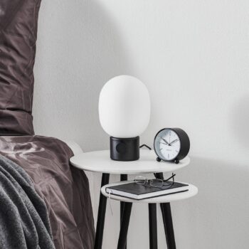 Audo JWDA stolová lampa z čiernej nehrdzavejúcej ocele