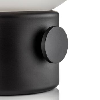 Audo JWDA stolová lampa z čiernej nehrdzavejúcej ocele