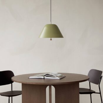 Audo Levitate závesné svietidlo Ø 40 cm zelená