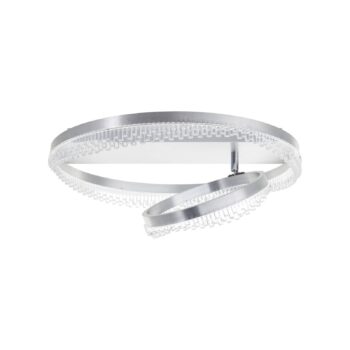 Aurora LED stropné svietidlo, hliník, Ø 61 cm, hliník, CCT