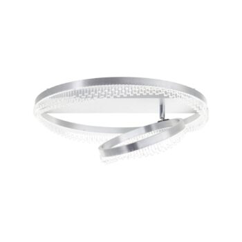 Aurora LED stropné svietidlo, hliník, Ø 61 cm, hliník, CCT