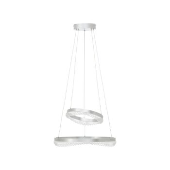 Aurora LED závesné svetlo, hliník, Ø 30 cm, hliník, CCT
