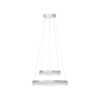 Aurora LED závesné svetlo, hliník, Ø 30 cm, hliník, CCT