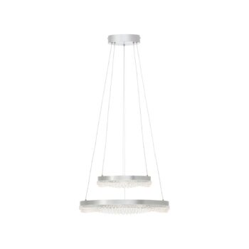 Aurora LED závesné svetlo, hliník, Ø 30 cm, hliník, CCT