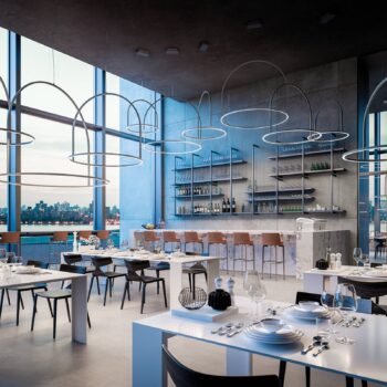 Axolight U-Light 160 LED závesné svetlo antracit