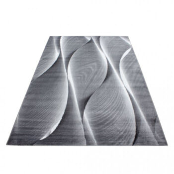 Ayyildiz, DOPREDAJ: 120x170 cm Kusový koberec Parma 9310 black, 120x170, šedá, chodba / predsieň