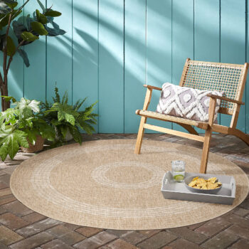 Ayyildiz Kusový koberec Comilla 886 Beige kruh - 120x120 cm