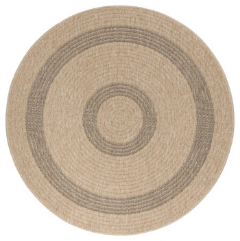 Ayyildiz Kusový koberec Comilla 886 Black kruh - 80x80 cm