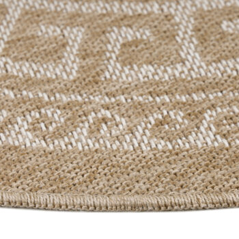 Ayyildiz Kusový koberec Comilla 887 Beige kruh - 80x80 cm