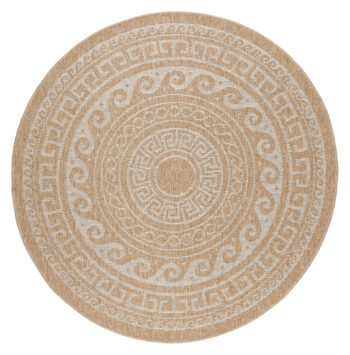 Ayyildiz Kusový koberec Comilla 887 Beige kruh - 80x80 cm