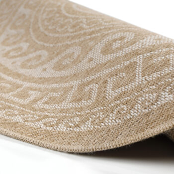Ayyildiz Kusový koberec Comilla 887 Beige kruh - 80x80 cm