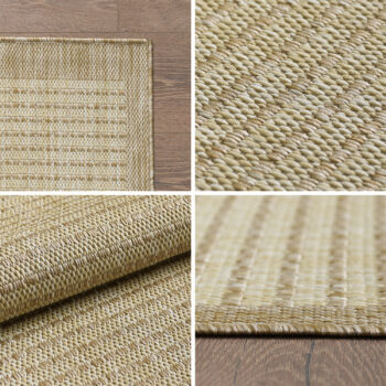 Ayyildiz Kusový koberec Giza 1410 Beige kruh - 120x120 cm