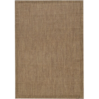 Ayyildiz Kusový koberec Giza 1410 Brown kruh - 160x160 cm