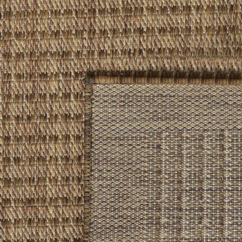 Ayyildiz Kusový koberec Giza 1410 Brown kruh - 160x160 cm