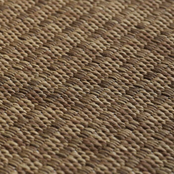 Ayyildiz Kusový koberec Giza 1410 Brown kruh - 160x160 cm