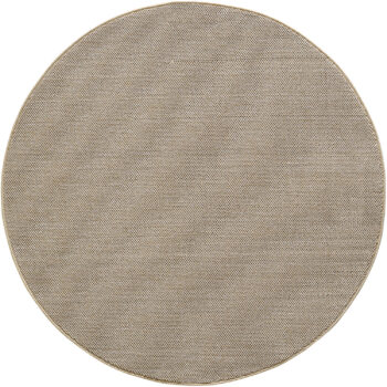 Ayyildiz Kusový koberec Loom 4300 Beige kruh - 160x160 cm