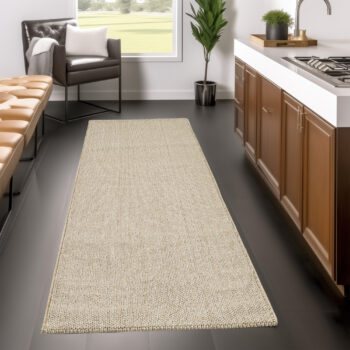 Ayyildiz Kusový koberec Loom 4300 Beige kruh - 200x200 cm
