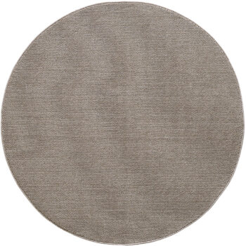 Ayyildiz Kusový koberec Loom 4300 Brown kruh - 120x120 cm