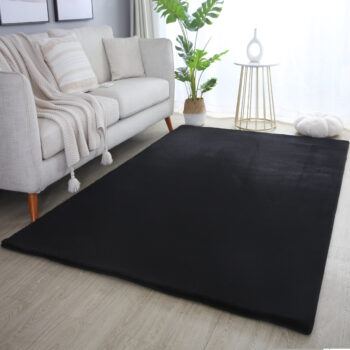 Ayyildiz Kusový koberec Pouffy 5100 Black - 200x290 cm