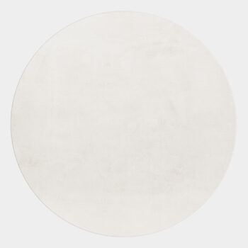 Ayyildiz Kusový koberec Pouffy 5100 Cream kruh - 200x200 cm