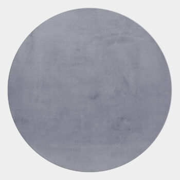 Ayyildiz Kusový koberec Pouffy 5100 Grey kruh - 120x120 cm