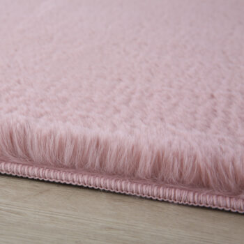 Ayyildiz Kusový koberec Pouffy 5100 Rose kruh - 120x120 cm