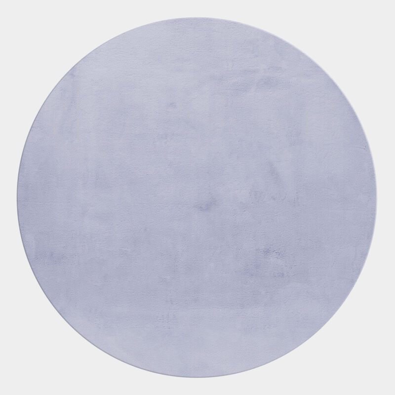 Ayyildiz Kusový koberec Pouffy 5100 Silver kruh - 160x160 cm Ayyildiz Kusový koberec Pouffy 5100 Silver kruh - 160x160 cm