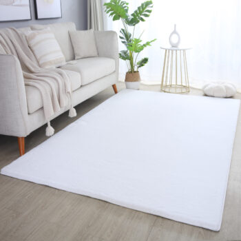 Ayyildiz Kusový koberec Pouffy 5100 White - 80x250 cm