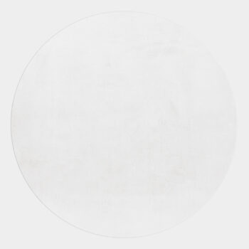 Ayyildiz Kusový koberec Pouffy 5100 White kruh - 160x160 cm