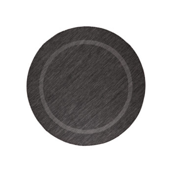 Ayyildiz Kusový koberec Relax 4311 Black kruh - 120x120 cm