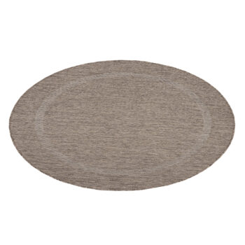 Ayyildiz Kusový koberec Relax 4311 Brown kruh - 120x120 cm