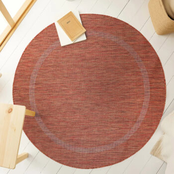 Ayyildiz Kusový koberec Relax 4311 Copper kruh - 120x120 cm
