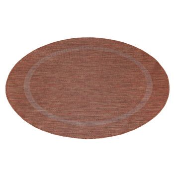 Ayyildiz Kusový koberec Relax 4311 Copper kruh - 120x120 cm