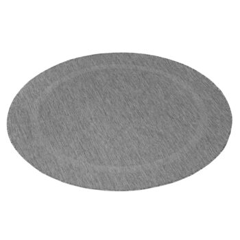 Ayyildiz Kusový koberec Relax 4311 Grey kruh - 120x120 cm