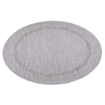 Ayyildiz Kusový koberec Relax 4311 Silver kruh - 120x120 cm