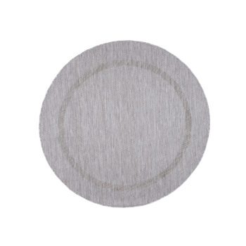 Ayyildiz Kusový koberec Relax 4311 Silver kruh - 120x120 cm
