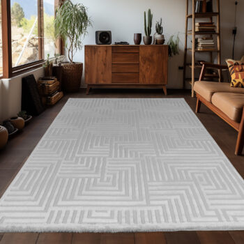 Ayyildiz Kusový koberec Sahara 1114 Silver - 280x370 cm