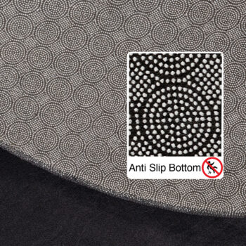 Ayyildiz Kusový koberec Sky 5400 Black kruh - 160x160 cm